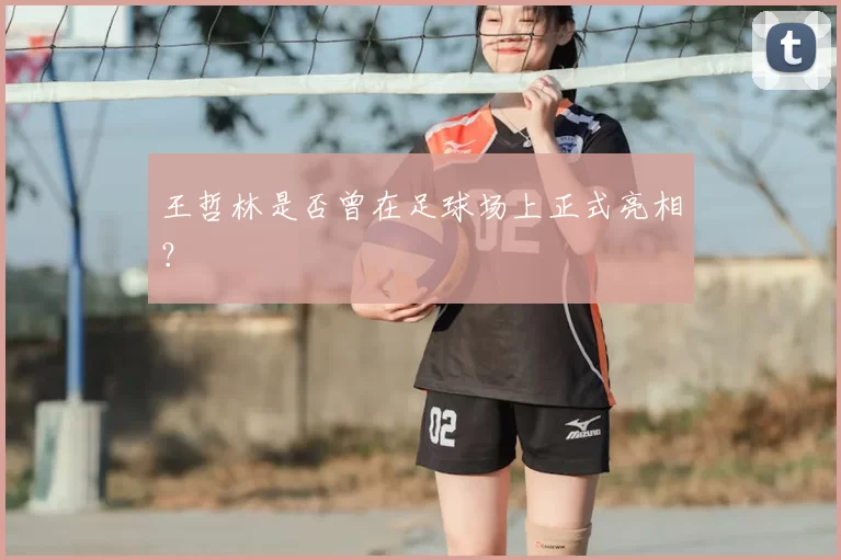 王哲林是否曾在足球场上正式亮相？