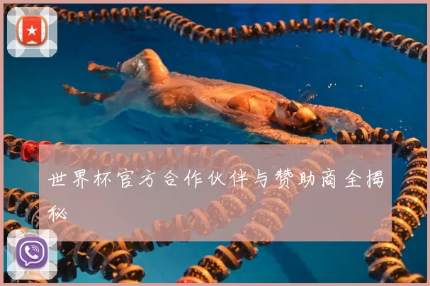 世界杯官方合作伙伴与赞助商全揭秘